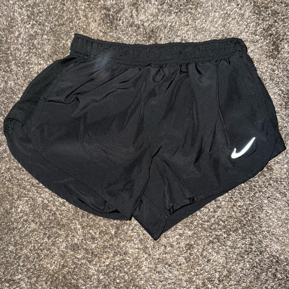 Nike Women's Black Running Shorts-Dri Fit